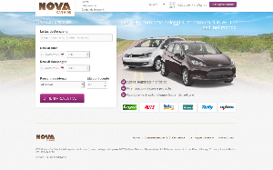 Il sito online di Nova Car Hire