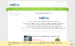 Il sito online di Netline Store