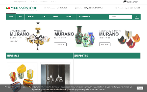 Il sito online di Murano store