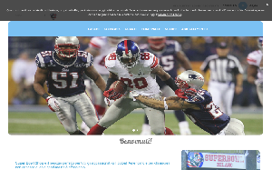 Il sito online di Super Bowl Shop Milano
