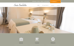 Il sito online di Suite Simonetta