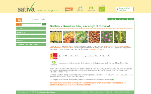 Il sito online di Sativa sementi bio