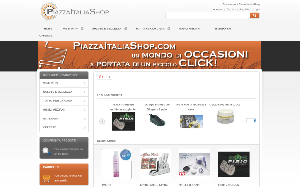 Il sito online di PiazzaItaliaShop