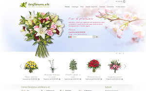 Il sito online di lesfleurs.ch