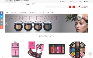 Il sito online di Shany cosmetics