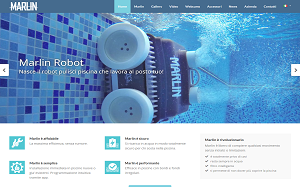Il sito online di Marlin robot