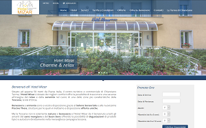 Il sito online di Hotel Mizar