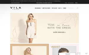 Il sito online di Vila Clothes