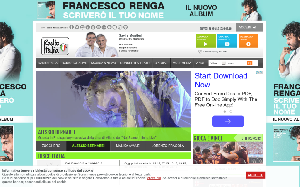 Il sito online di Radio Italia