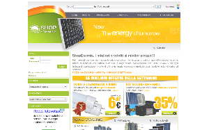 Il sito online di Shop Energia