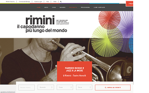 Il sito online di Capodanno a Rimini