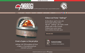 Il sito online di Ambrogi forni