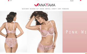 Il sito online di Anayana