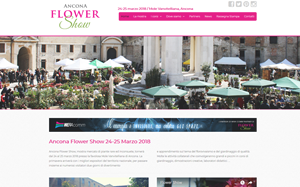 Il sito online di Ancona Flower Show