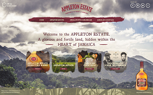 Il sito online di Appleton Rum