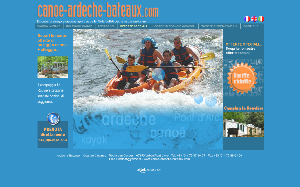 Il sito online di Canoe Ardeche Bateaux