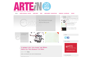 Il sito online di Artein