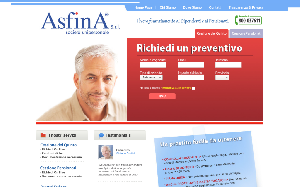 Il sito online di Asfina