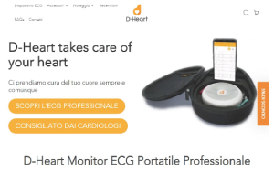 Il sito online di D-Heartcare