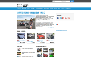 Il sito online di Auto Classiche