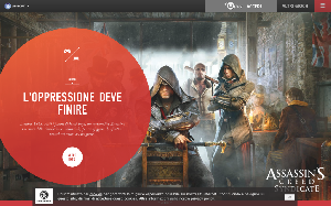 Il sito online di Assassin's Creed Syndicate