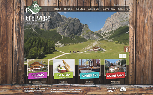 Il sito online di Rifugio Edelweiss