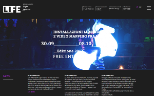 Il sito online di LIFE Alberobello Light Festival