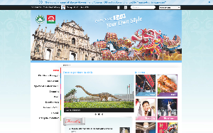 Il sito online di Macao Tourism