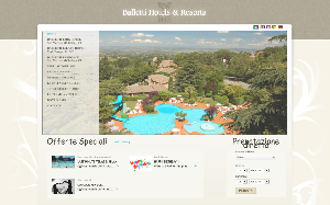 Il sito online di Balletti Park Hotel