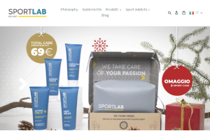 Il sito online di Sportlab Milano