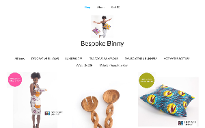 Il sito online di Bespoke Binny