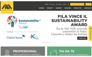 Il sito online di FILA Solutions