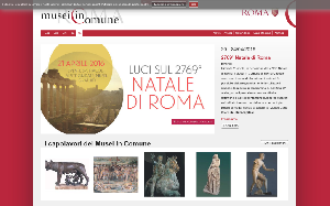 Il sito online di Musei in comune Roma