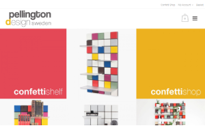 Il sito online di Pellington design