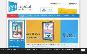 Il sito online di Medal in frame