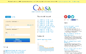 Il sito online di Caasa