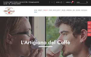 Il sito online di Caffe Ceccarelli