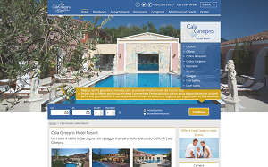 Il sito online di Cala Ginepro Hotel Resort