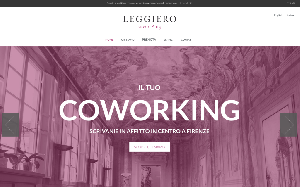 Il sito online di Leggiero Coworking