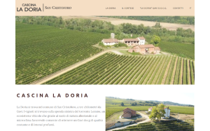 Il sito online di Cascina La Doria