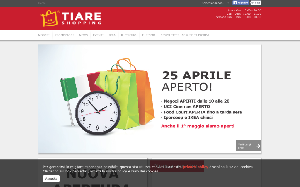 Il sito online di Tiare Shopping