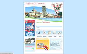 Il sito online di Centrale Latte Rieti