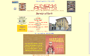 Il sito online di Cinema Moretta