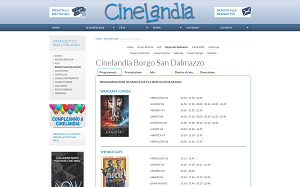 Il sito online di Cinelandia Borgo San Dalmazzo