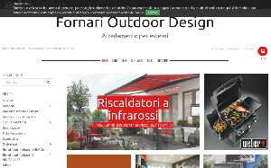 Il sito online di Fornari outdoor design
