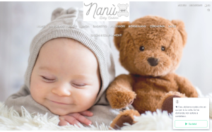 Il sito online di Nanu Baby Couture