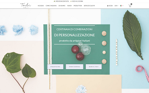 Il sito online di Tailor Italy