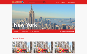 Il sito online di City Sightseeing New York
