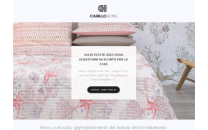 Il sito online di Carillo Home