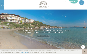 Il sito online di Club Hotel Baja Sardinia